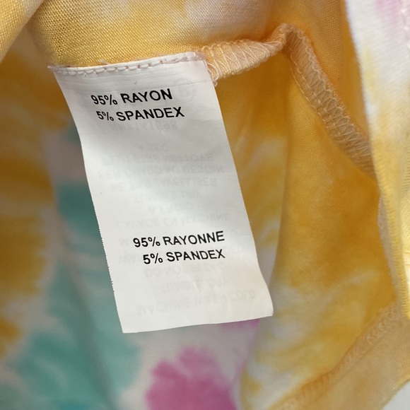 Ramy Brook women’s size L crop tie-dye tank top - Picture 3 of 7